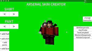 Check spelling or type a new query. Arsenal Skin Maker Roblox