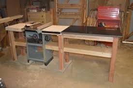 In The Wood Shop It S Hard To Say Which Is Most Important The Work Bench Or The Table Saw Here S A Thought W Mobilya Ev Dekorasyonu Ve Dekorasyon