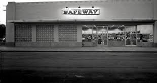 Safeway Store At Dusk 1951 Junction City Or Junction City Safeway Photo
