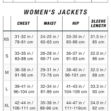Size Chart North Face Womens M Goose Down Jkt