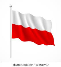 This flag is tinged with two equal horizontal segments of red and white. Poland Flag Vector Illustration Stock Vector Royalty Free 104685977