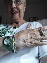 Wearing St Patrick's Day clothing in warm weather