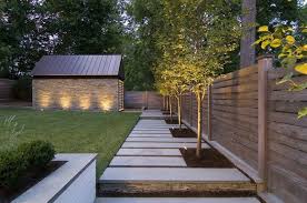 Garten Einrichten Beleuchtung Und Aussenbereich Beleuchtung Moderne Landschaftsgestaltung Gartengestaltung Hinterhof Designs