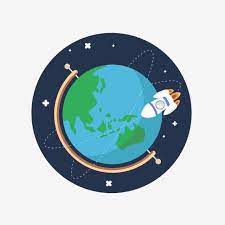 كره ارضيه الإبداعية غلوب شعار العالم خريطة دائرية لوغو العالم png والمتجهات للتحميل مجانا spaceship illustration sky moon starry sky