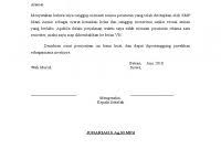 Contoh surat nikah siri dari kyai; Tag Contoh Surat Perjanjian Naik Kelas Bersyarat Kumpulan Contoh Surat Dan Soal Terlengkap