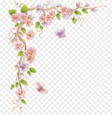 Here presented 54+ flower vine drawing images for free to download, print or share. Flower Vine Border Clip Art Png Image With Transparent Background Toppng