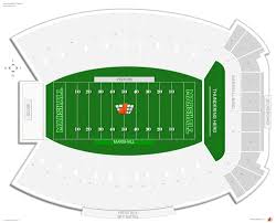 Joan Edwards Stadium Marshall Seating Guide