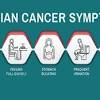 Ovarian cancer symptoms include feeling full quickly, loss of appetite, tummy pain, bloating, an increased tummy size or needing to wee more often. 1