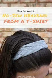 Make a thin hippie headband. How To Make A No Sew Braided Headband Tutorial