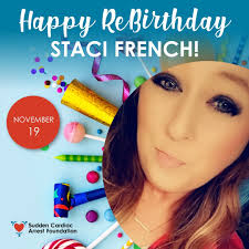 🎉 Happy Re-Birthday, Staci French! 🎉 We hope you have an astounding and  safe re-birthday celebrating with your loved ones! We LOVE celebrating  re-birthdays. If you or a loved one would like