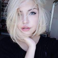 Pale pink white ombre hair can make you look marvelous. Pale Skin And White Hair Hair Pale Skin Blonde Hair Pale Skin Short Blonde Hair