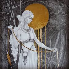 Frigga norse goddess of mythology. Pin By La Valchiria Reginleif On Frigg Norse Goddess Norse Goddess Art Mythology Art