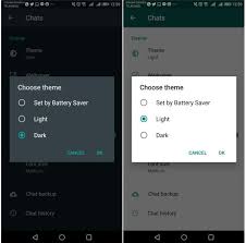 Whatsapp Di Android Sudah Bisa Dark Mode Begini Cara Gantinya How To Activate Dark Mode On Whatsapp Androidpit In 2020 Dark Mode For Iphone New Emojis Latest Android