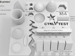 Black And White Printer Test Test Your 3d Printer S Limits With This Hard To Print Test Object 3d Printer News 3d Printing News Printer 3d Printer 3d Printing