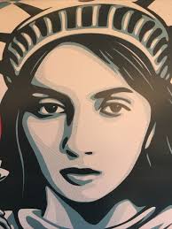 America For All Poster, Thomas Wimberly, 24 x 18”