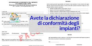 La Dichiarazione Di Conformita Impianto E Di Rispondenza 2019 Preventivone