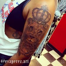 Crown tattoos can be portrayed in many ways. Thigh African Queen Tattoo Designs Novocom Top