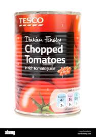 Chopped Tomatoes Tin High Resolution Stock Photography And Images Alamy