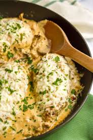 Reviewed by millions of home cooks. Healthy Creamy Italian Chicken Skillet Family Food On The Table