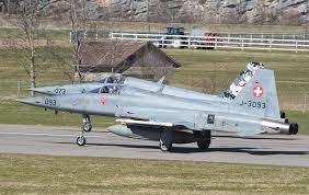 13 feet 4 inches max. F 5e Tiger Ii From The Swiss Air Force Photograph By Giovanni Colla