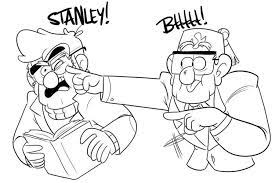 Gravity Falls Coloring Pages 100 Pieces Print For Free