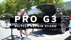 Spin Doctor Pro G3 Bicycle Repair Stand - YouTube