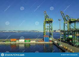 Port Area In Guanabara Bay In Niteroi Rio De Janeiro Brazil Editorial Stock Image Image Of Brazilian Ship 222317169