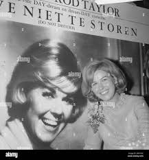 Dutch Doris Day chosen Winner of the Doris Day elections, the 23-year-old  Lidy Spaargaren from Wageningen, pose for a photo of Doris Day Date:  November 9, 1965 Keywords: actresses, film, portraits, beauty