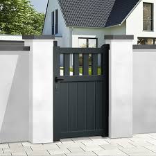 Aluminium Pedestrian Gate Wedel Front Gate Design Aluminum Fence Gate Gate Designs Modern