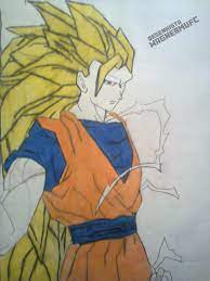 Como desenhar o dragon ball super. Goku Super Sayajin 3 Dragon Ball Z Desenho By Wagnermufc On Deviantart