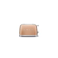 Grille Pain Smeg Tsf01rgeu Toaster Smeg 2 Tranches Cuivre Grille Pain Vintage Annees 50
