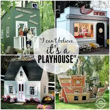 When the sun is shining and there's a cool breeze in the air, nothing will make your kids happier than letting their imaginations run wild in new outdoor playhouses. 24 Outdoor Playhouses Kids Dream About