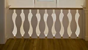 The same guardrail on the lower stair run is ok and it follows the slope of that stringer; 100s Of Deck Railing Ideas And Designs