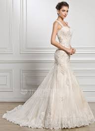 Us 442 00 Trumpet Mermaid Sweetheart Court Train Tulle Lace Wedding Dress With Beading Sequins Jj S House Wedding Dresses Wedding Dresses Lace Stunning Wedding Dresses
