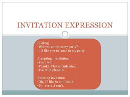 Pendidikan non formal dan informal; 5 Contoh Kalimat Dan Dialog Percakapan Expressing Invitation Dalam Bahasa Inggris Terbaru Studybahasainggris Com
