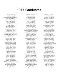 1970 Graduates