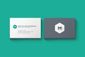 Minimal Business Cards Mockup Business Card Mock Up Business Cards Mockup Psd Minimal Business Card