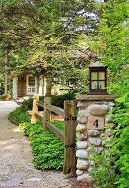 16 driveway designs to drive up your curb appeal. Housie Inspiration Classic Casual Split Rail Fences The Happy Housie