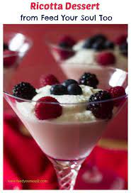 Ricotta Dessert Recipe Ricotta Dessert Desserts Ricotta Cheese Desserts