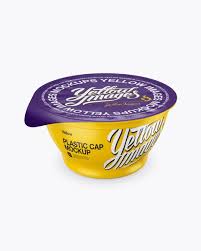 Download Plastic Yogurt Cup With Matte Lid Mockup In Cup Bowl Mockups On Yellow Images Object Mockups In 2020 Yogurt Cups Mockup Free Psd Mockup PSD Mockup Templates