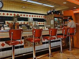 The 50's diner style has been recreated throughout the country. Color Trends For Restaurants Throughout The Decades