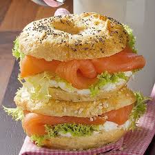 Mohn Und Sesam Bagels Rezept Lachs Und Frischkase Rezepte Bagels Rezept