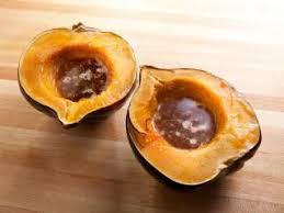 Baked Autumn Acorn Squash Recipe On Pellet Wood Burning Grill Recipe Acorn Squash Acorn Squash Recipes Grilled Acorn Squash