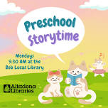 Preschool Storytime