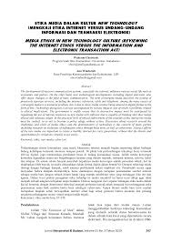 Etika penggunaan teknologi informasi dan komunikasi dalam pendidikan. Https Jmb Lipi Go Id Index Php Jmb Article Download 763 460