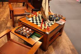 Game Room Decor Ideas With Outstanding Furniture Accents Coffee Table Multi Game Storage Game Tabl Game Room Decor Coffee Table Games Game Room Furniture