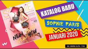 Awalnya, media promosi yang digunakan sophie paris berupa katalog. Katalog Sophie Martin Januari 2020 Youtube