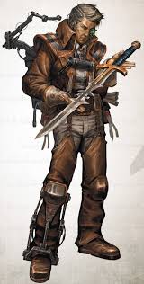 Warhammer 40k Male Cyborg Civilian Warhammer Art Warhammer 40k Rpg Warhammer