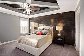Basis … this room is pretty much complete. Reclaimed Wood Bedroom Accent Wall Iowa Remodels