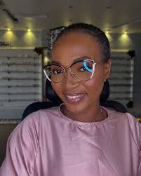 MODEL ROCKING ANTI BLUE LIGHT CARL FRAME IN BLACK + CREAM 😍😍😍 8,000 only  Light Weight 😍😍😍 Perfect For Prescription Glasses 😍😍😍 Non Tarnish  😍😍😍 Comes In A Protective Pouch With Soft